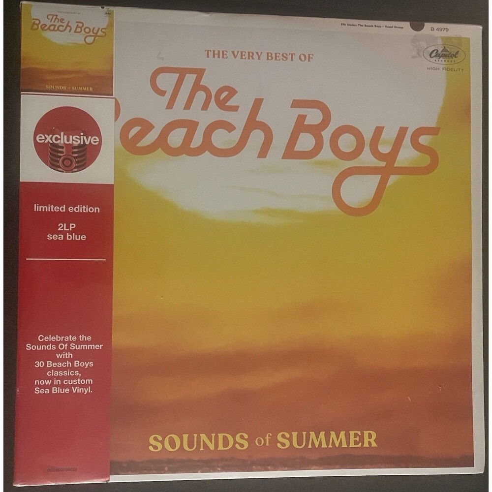 Beach Boys - The Very Best Of The Beach Boys Sounds Of Summer 2LP Sea Blue Vinyl
